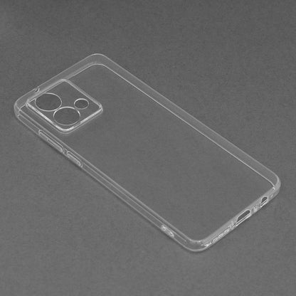Husa de protectie Techsuit Clear Silicone compatibila cu Motorola Moto G84, acoperire spate, transparent
