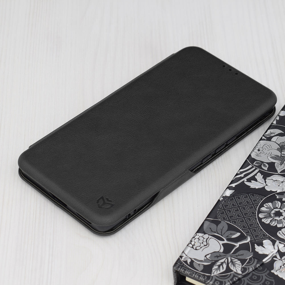 Husa de protectie Techsuit Safe Wallet Plus compatibila cu Honor 90 SMART, acoperire spate, verde