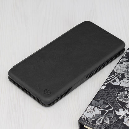 Husa de protectie Techsuit Safe Wallet Plus compatibila cu Honor 90 SMART, acoperire spate, verde
