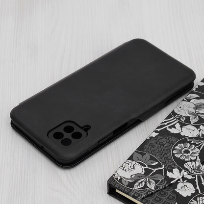 Husa de protectie Techsuit Safe Wallet Plus compatibila cu Samsung Galaxy A12, acoperire spate, negru