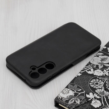 Husa de protectie Techsuit Safe Wallet Plus compatibila cu Samsung Galaxy S23 FE, acoperire spate, negru