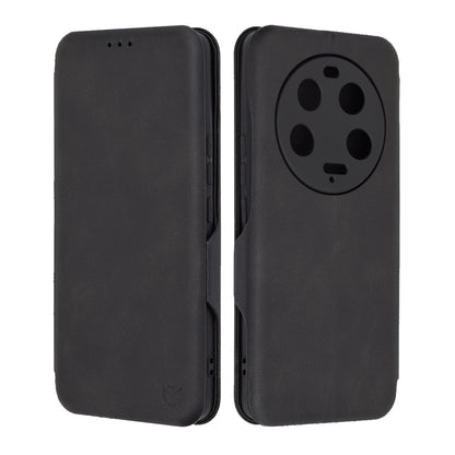 Husa de protectie Techsuit Safe Wallet Plus compatibila cu Xiaomi 13 Ultra, acoperire spate, negru