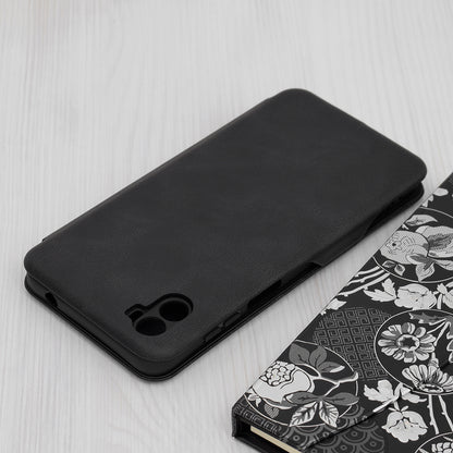 Husa de protectie Techsuit Safe Wallet Plus compatibila cu Motorola Moto E22, acoperire spate, negru