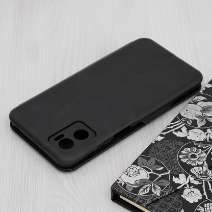 Husa de protectie Techsuit Safe Wallet Plus compatibila cu Motorola Moto E14, acoperire spate, negru