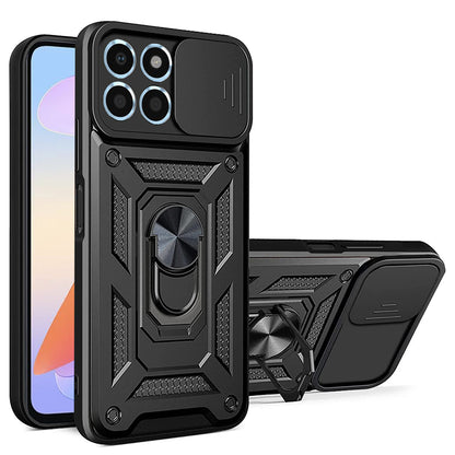 Husa de protectie Techsuit CamShield Series compatibila cu Honor X6a, acoperire spate, negru