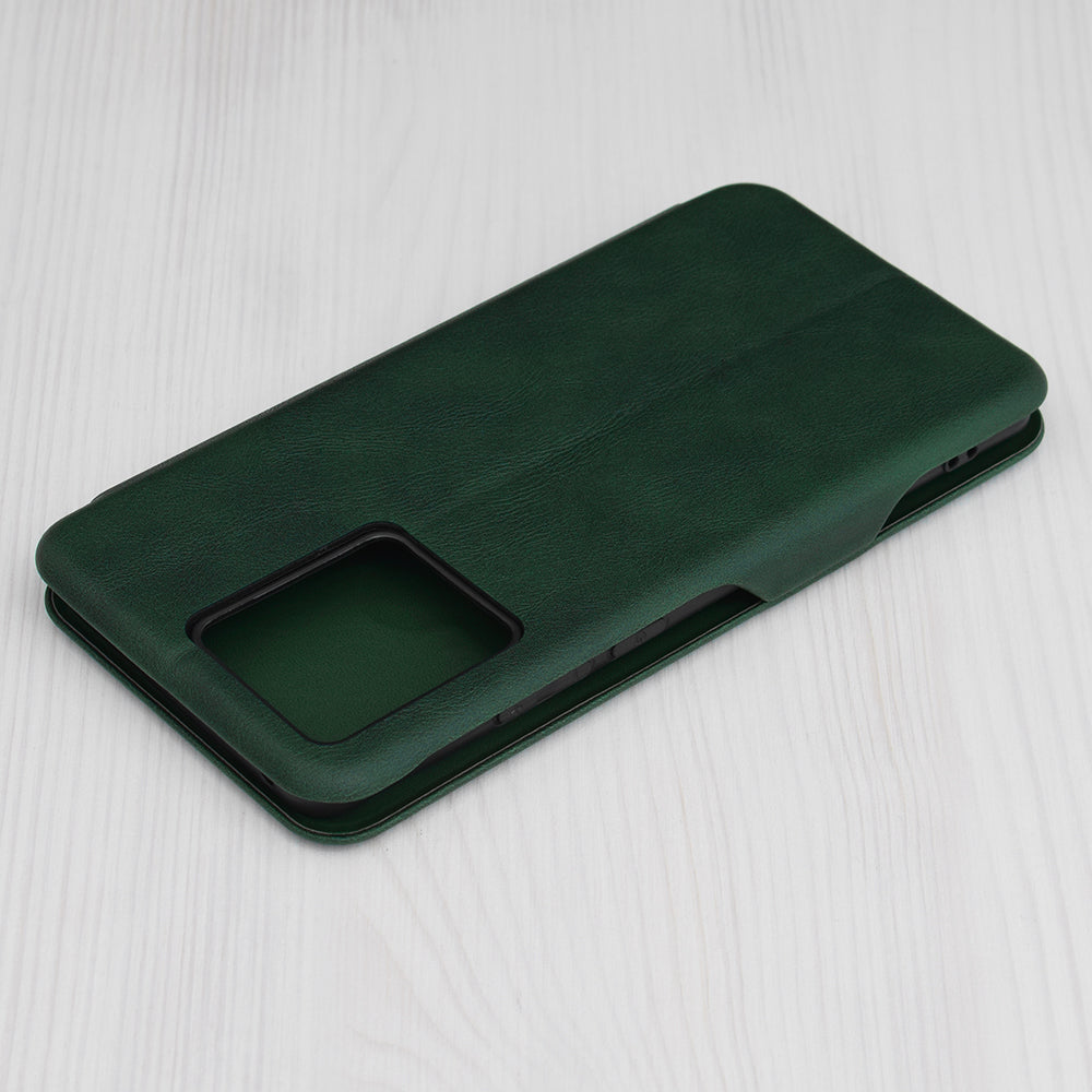 Husa de protectie Techsuit Safe Wallet Plus compatibila cu Motorola Edge 40, acoperire spate, verde