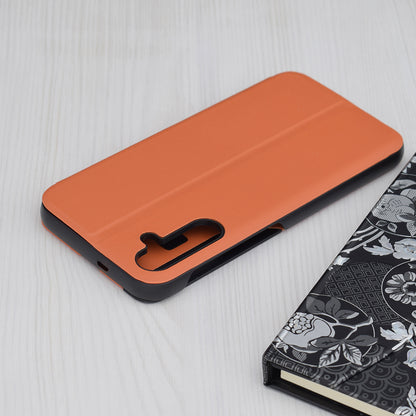 Husa de protectie Techsuit eFold Series compatibila cu Samsung Galaxy S24, acoperire spate, oranj