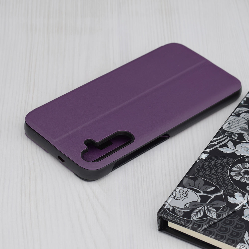 Husa de protectie Techsuit eFold Series compatibila cu Samsung Galaxy S24, acoperire spate, mov