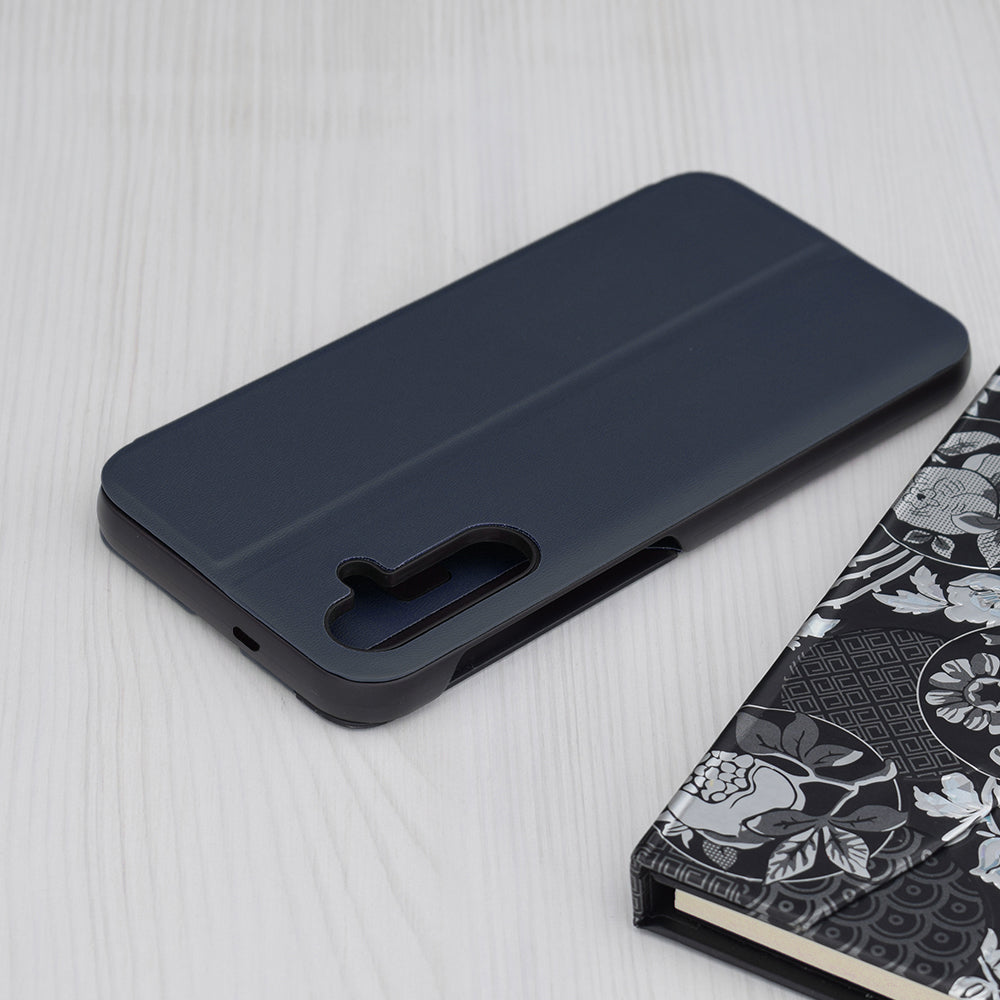 Husa de protectie Techsuit eFold Series compatibila cu Samsung Galaxy S24, acoperire spate, albastru