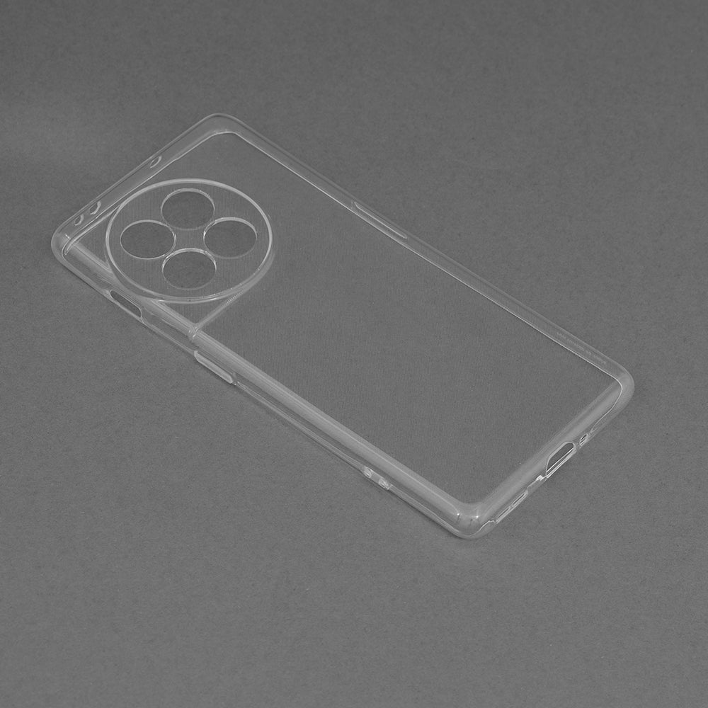 Husa de protectie Techsuit Clear Silicone compatibila cu OnePlus 11R, acoperire spate, transparent
