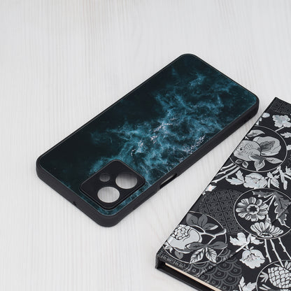 Husa de protectie Techsuit Glaze Series compatibila cu Motorola Moto G54, acoperire spate, Blue Nebula