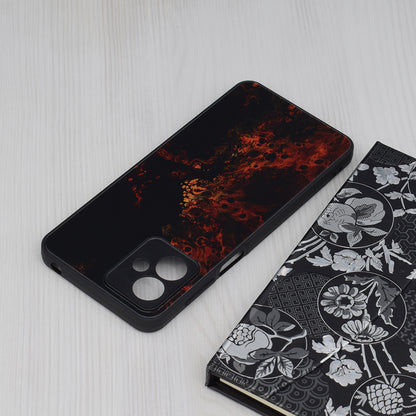 Husa de protectie Techsuit Glaze Series compatibila cu Motorola Moto G23, acoperire spate, Red Nebula