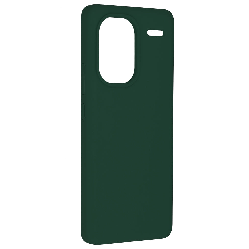 Husa de protectie Techsuit Soft Edge Silicone compatibila cu Xiaomi Redmi Note 13 Pro Plus 5G, acoperire spate, verde inchis