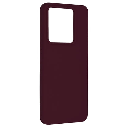 Husa de protectie Techsuit Soft Edge Silicone compatibila cu Xiaomi Redmi Note 13 Pro 5G, acoperire spate, visiniu