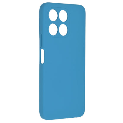 Husa de protectie Techsuit Soft Edge Silicone compatibila cu Honor X6a, acoperire spate, albastru deschis