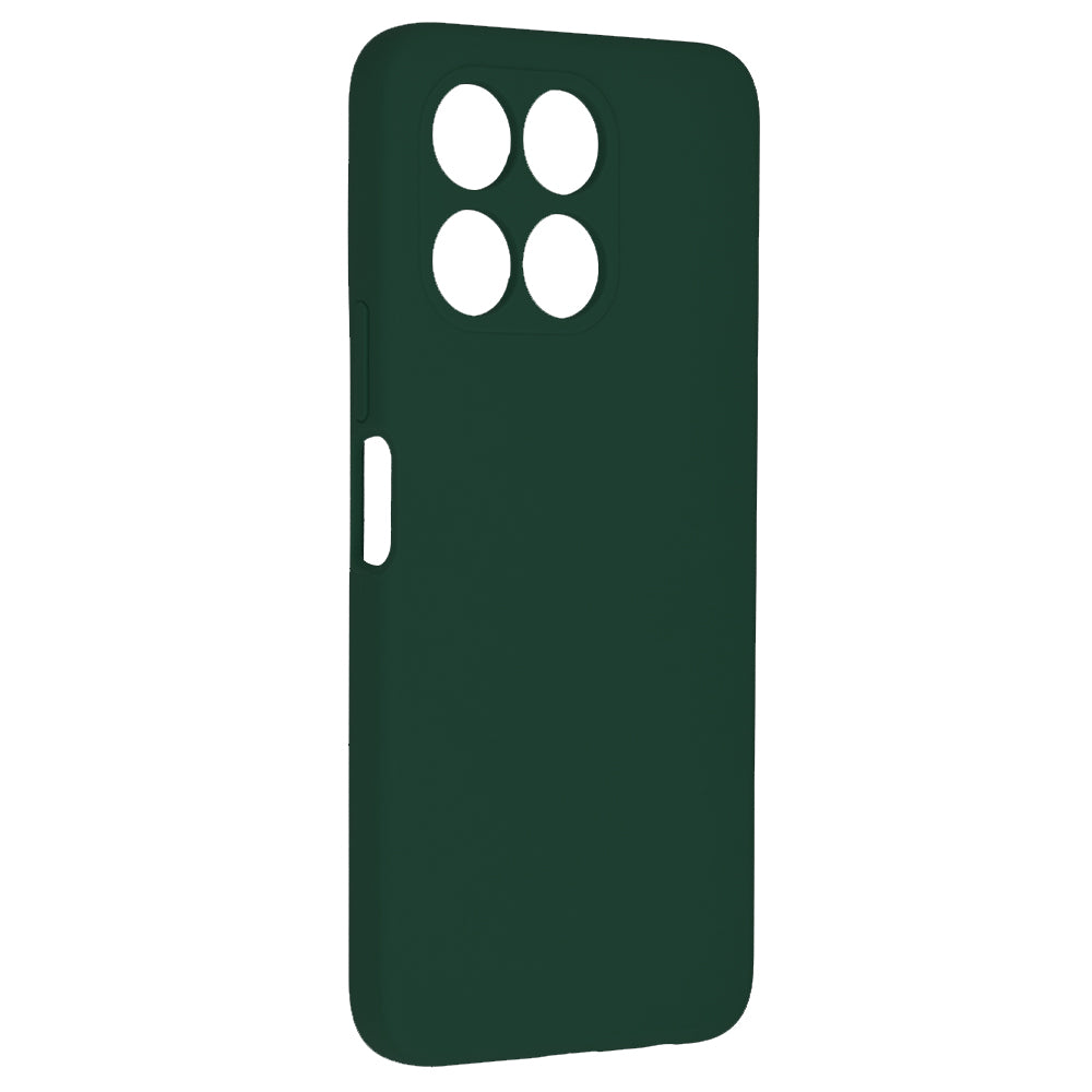 Husa de protectie Techsuit Soft Edge Silicone compatibila cu Honor X6a, acoperire spate, verde inchis