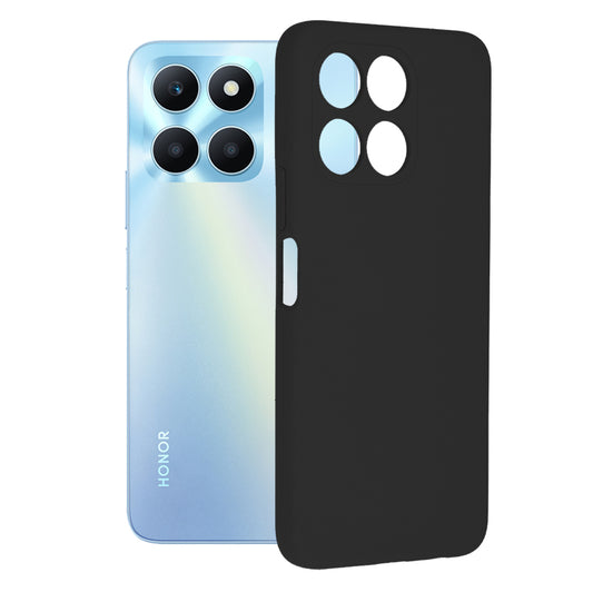 Husa de protectie Techsuit Soft Edge Silicone compatibila cu Honor X6a, acoperire spate, negru