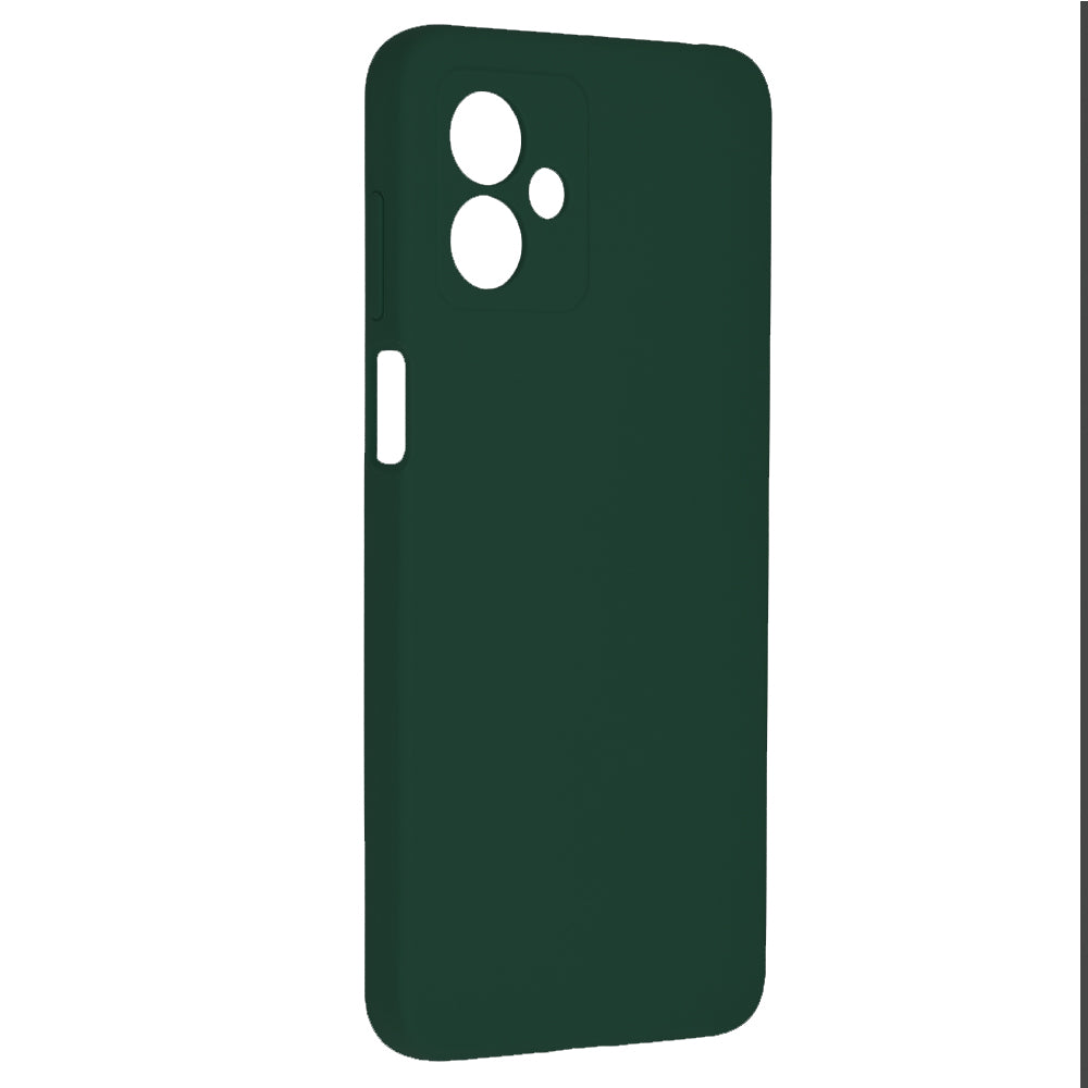 Husa de protectie Techsuit Soft Edge Silicone compatibila cu Motorola Moto G14, acoperire spate, verde inchis