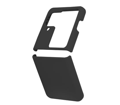 Husa de protectie Techsuit Soft Edge Silicone compatibila cu Oppo Find N3 Flip, acoperire spate, negru