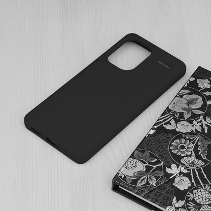 Husa de protectie Techsuit Soft Edge Silicone compatibila cu Xiaomi Redmi Note 13 Pro Plus 5G, acoperire spate, negru
