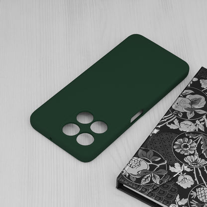 Husa de protectie Techsuit Soft Edge Silicone compatibila cu Honor X6a, acoperire spate, verde inchis