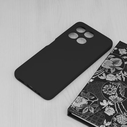 Husa de protectie Techsuit Soft Edge Silicone compatibila cu Honor X6a, acoperire spate, negru