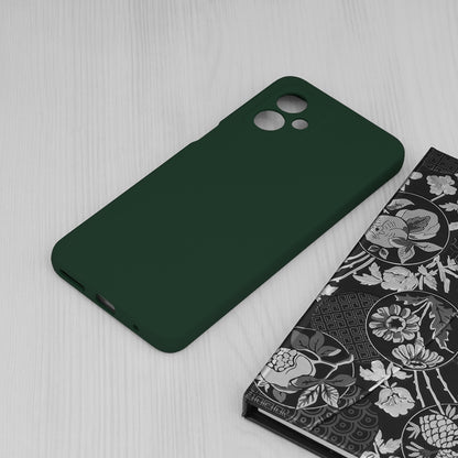 Husa de protectie Techsuit Soft Edge Silicone compatibila cu Motorola Moto G14, acoperire spate, verde inchis
