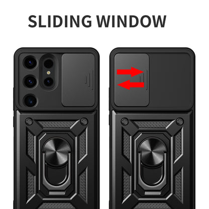 Husa de protectie Techsuit CamShield Series compatibila cu Samsung Galaxy S24 Ultra, acoperire spate, negru