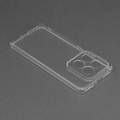 Husa de protectie Techsuit Clear Silicone compatibila cu Xiaomi 13T Pro, acoperire spate, transparent
