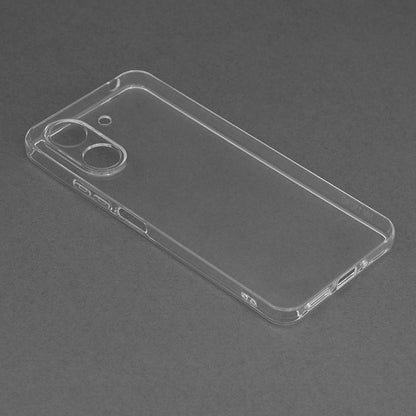 Husa de protectie Techsuit Clear Silicone compatibila cu Xiaomi Redmi 12C, acoperire spate, transparent