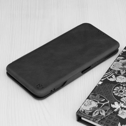 Husa de protectie Techsuit Safe Wallet Plus compatibila cu Honor X5 Plus, acoperire spate, negru