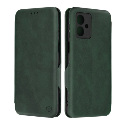 Husa de protectie Techsuit Safe Wallet Plus compatibila cu Motorola Moto G54, acoperire spate, verde