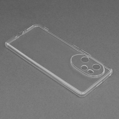 Husa de protectie Techsuit Clear Silicone compatibila cu Honor 100 Pro, acoperire spate, transparent