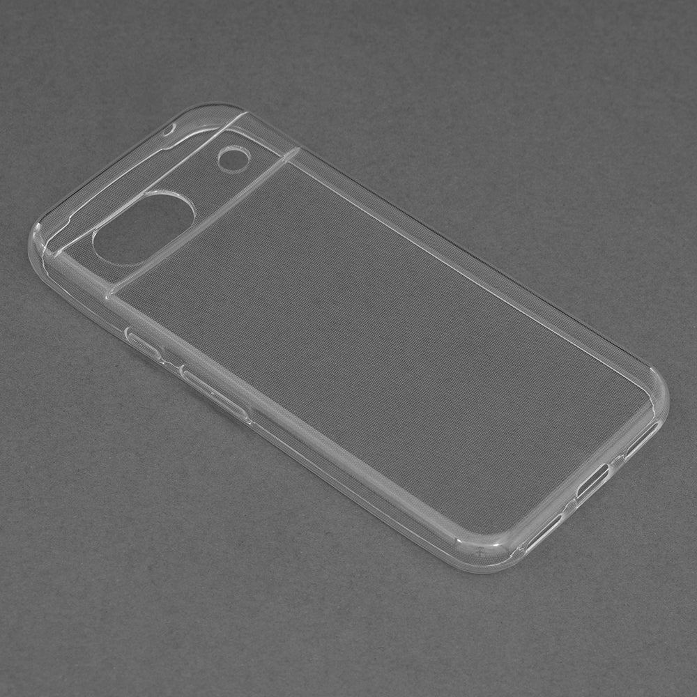 Husa de protectie Techsuit Clear Silicone compatibila cu Google Pixel 8a, acoperire spate, transparent