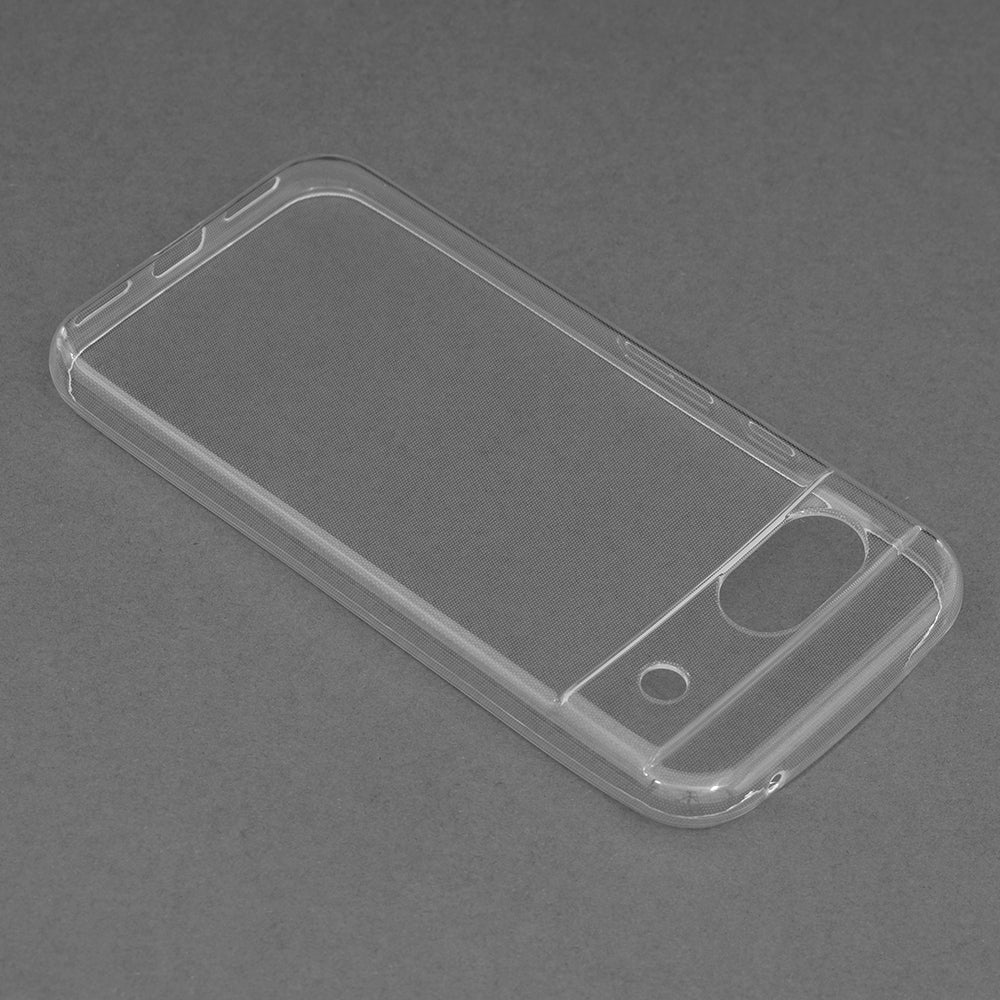 Husa de protectie Techsuit Clear Silicone compatibila cu Google Pixel 8a, acoperire spate, transparent