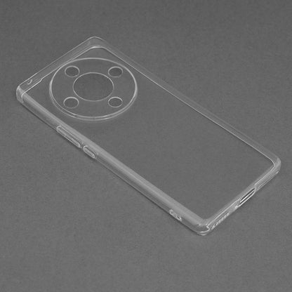 Husa de protectie Techsuit Clear Silicone compatibila cu Honor 90 SMART, acoperire spate, transparent