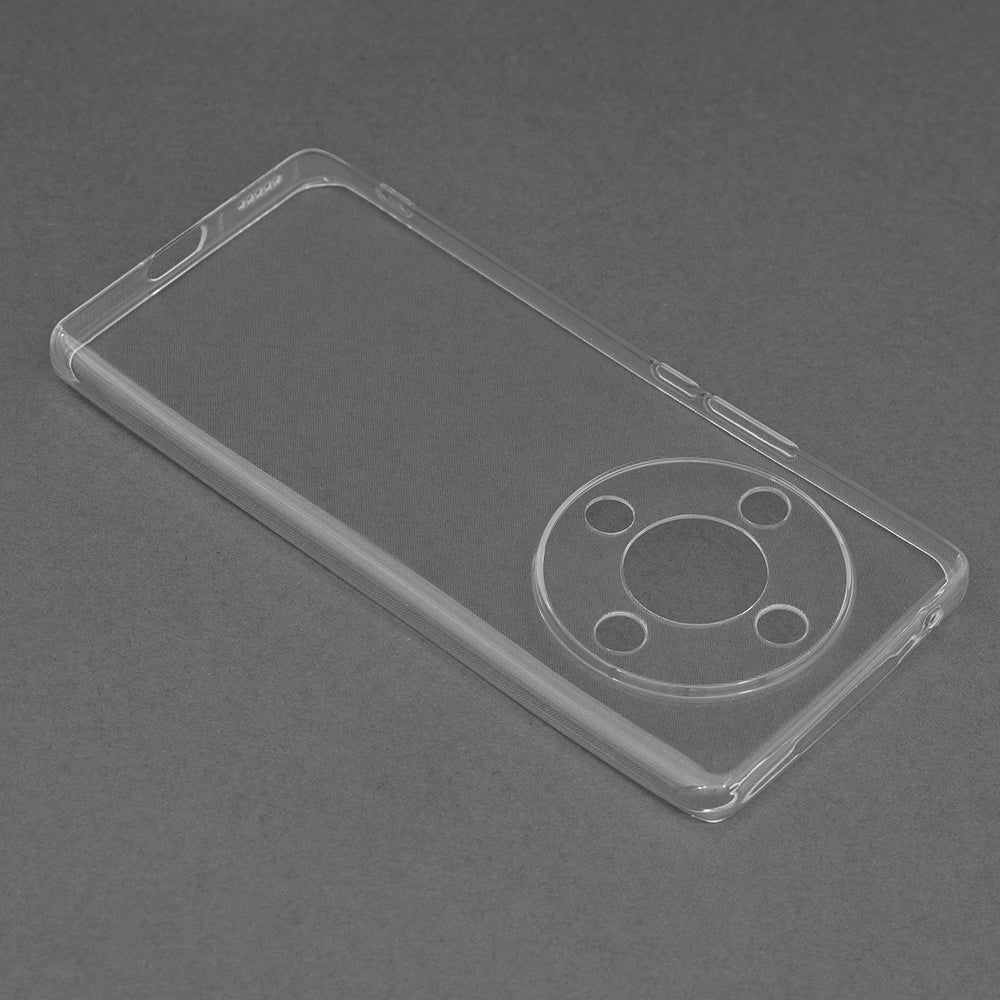 Husa de protectie Techsuit Clear Silicone compatibila cu Honor 90 SMART, acoperire spate, transparent