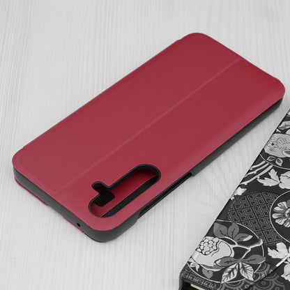 Husa de protectie Techsuit eFold Series compatibila cu Samsung Galaxy A50, acoperire spate, rosu