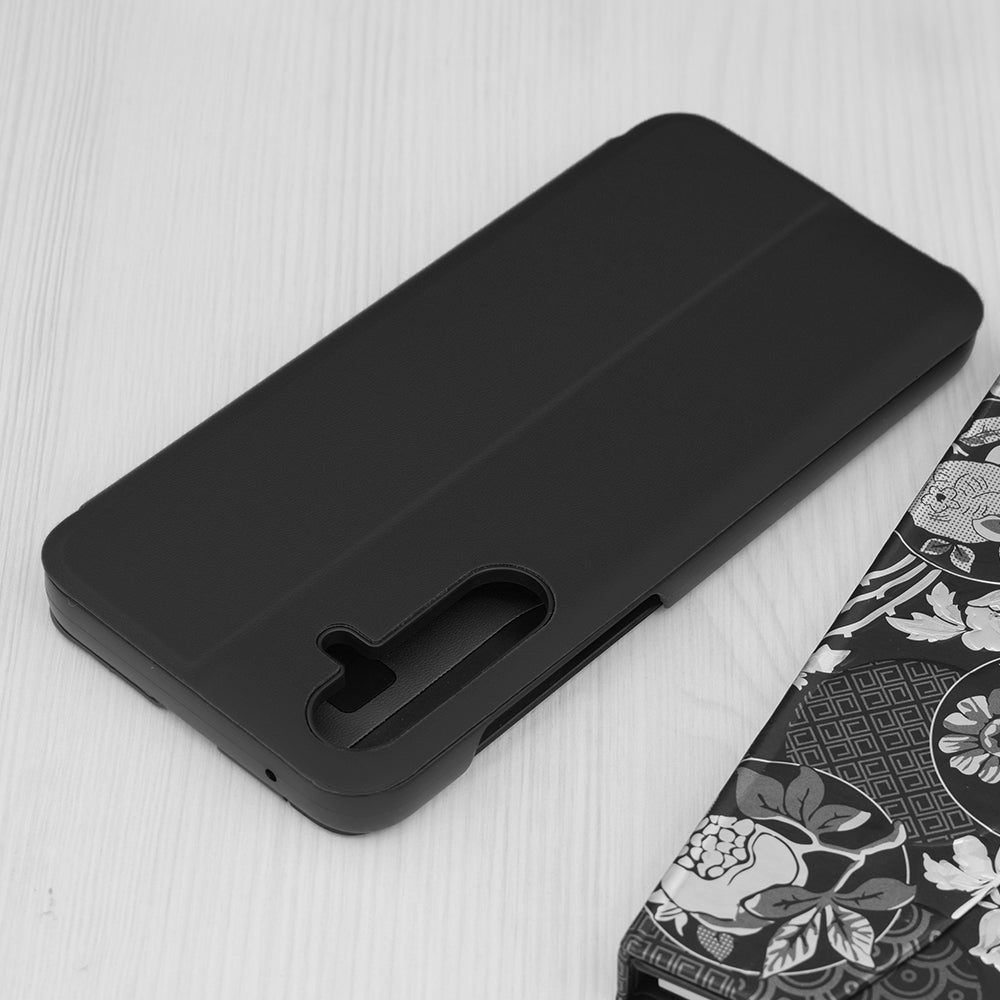Husa de protectie Techsuit eFold Series compatibila cu Samsung Galaxy A50, acoperire spate, negru