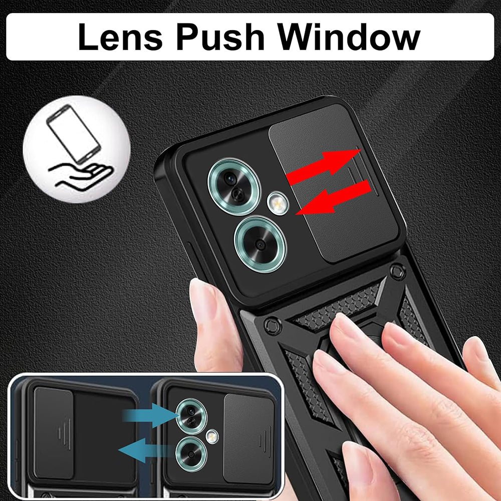 Husa de protectie Techsuit CamShield Series compatibila cu OnePlus Nord N30 SE, acoperire spate, negru