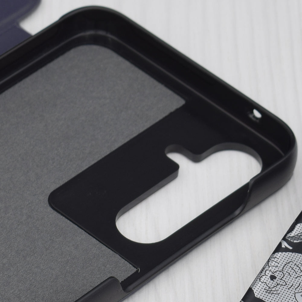 Husa de protectie Techsuit eFold Series compatibila cu Samsung Galaxy A50, acoperire spate, albastru