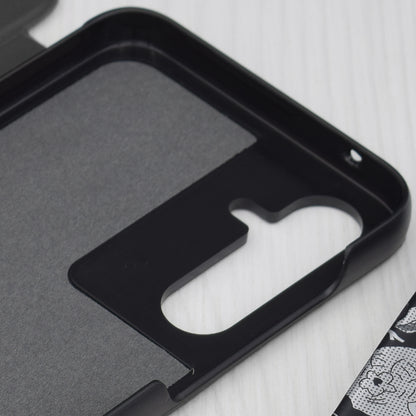 Husa de protectie Techsuit eFold Series compatibila cu Samsung Galaxy A50, acoperire spate, negru