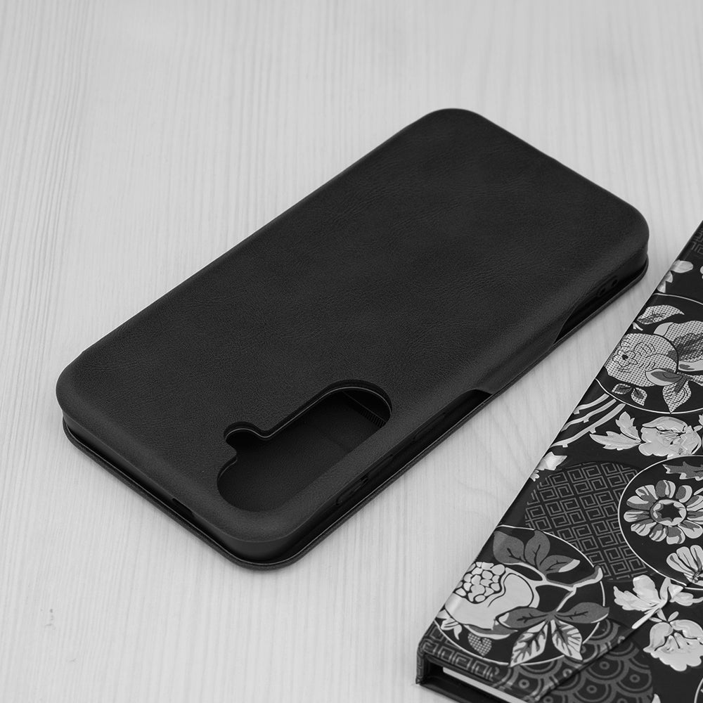 Husa de protectie Techsuit Safe Wallet Plus compatibila cu Samsung Galaxy S24 Plus, acoperire spate, negru