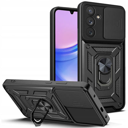Husa de protectie Techsuit CamShield Series compatibila cu Samsung Galaxy A15 5G, acoperire spate, negru