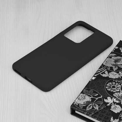 Husa de protectie Techsuit Soft Edge Silicone compatibila cu Honor 100, acoperire spate, negru
