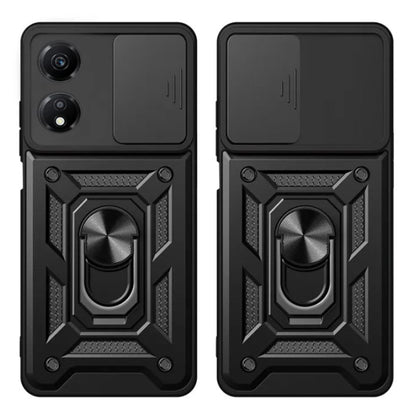 Husa de protectie Techsuit CamShield Series compatibila cu Honor X5 Plus, acoperire spate, negru