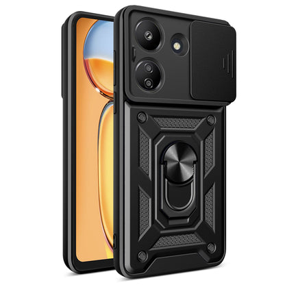 Husa de protectie Techsuit CamShield Series compatibila cu Xiaomi Redmi Poco C65, acoperire spate, negru