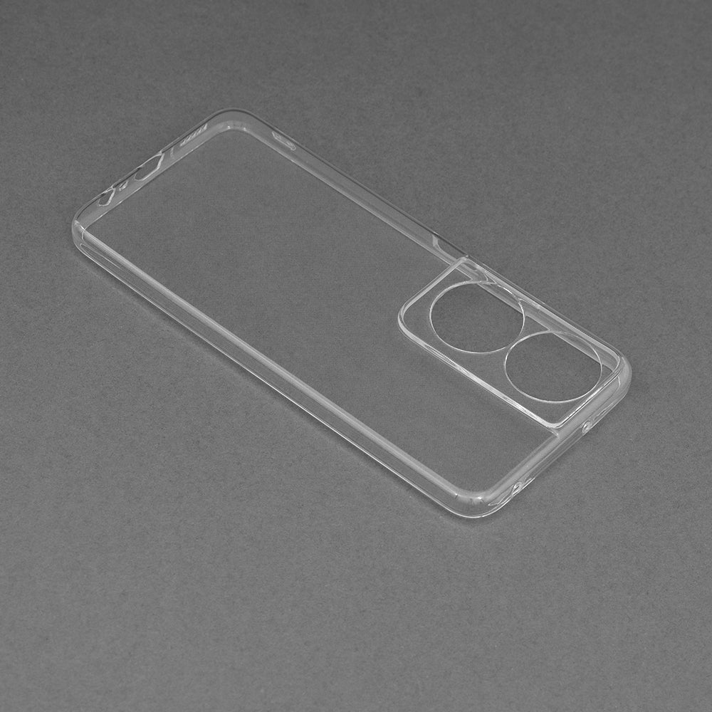 Husa de protectie Techsuit Clear Silicone compatibila cu Honor X7b 5G, acoperire spate, transparent