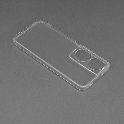 Husa de protectie Techsuit Clear Silicone compatibila cu Honor X7b 5G, acoperire spate, transparent