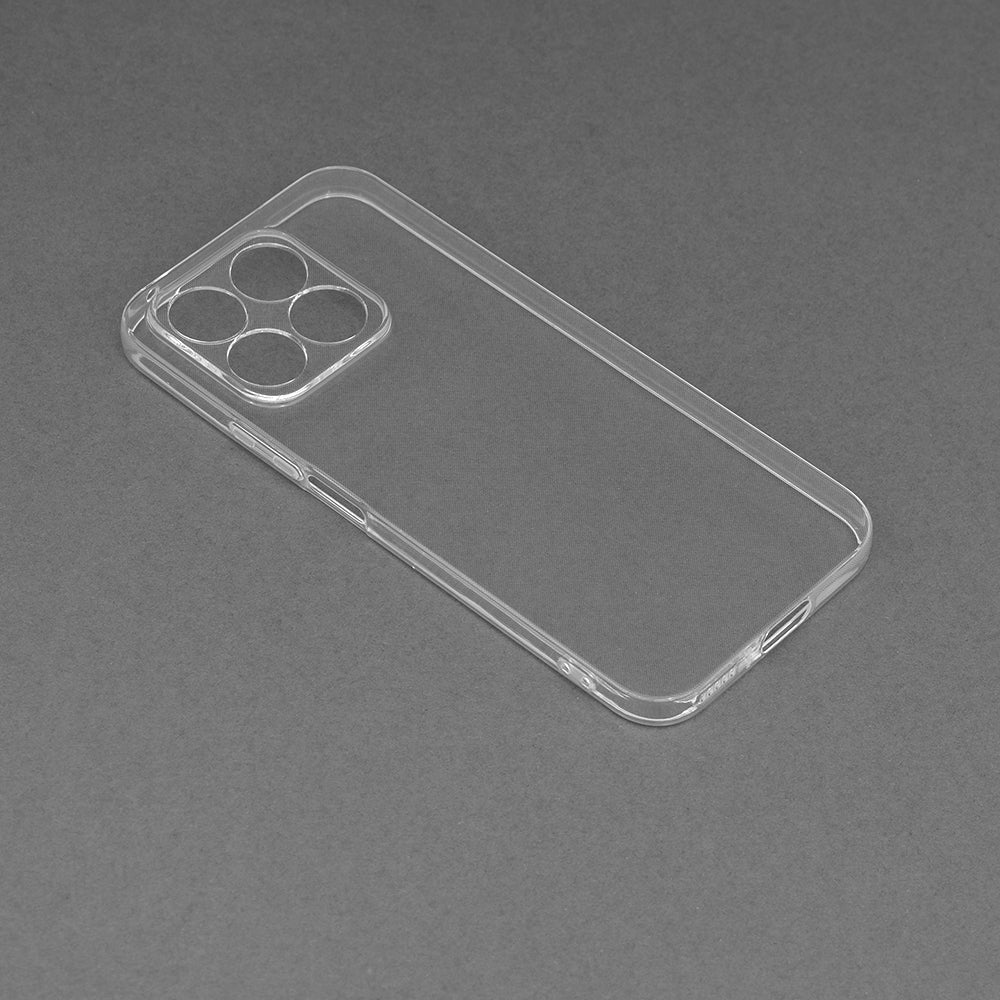Husa de protectie Techsuit Clear Silicone compatibila cu Honor X8a, acoperire spate, transparent